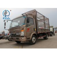Buy cheap 12T HOWO Light Duty Commercial Trucks , 4X2 Stake Truck 120hp The Best Helper product