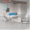 Buy cheap Commercial Style With Privacy Screens Office Workstation Customizable Eco-Friendly Materials from wholesalers