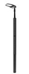 Hexagonal 14'' Commercial Solar Powered Street Lights 120WP