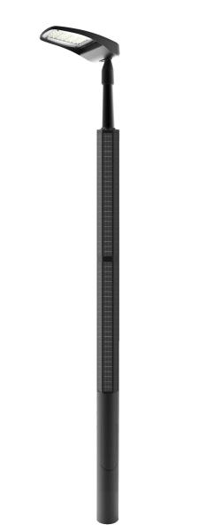 Buy cheap Hexagonal 14'' Commercial Solar Powered Street Lights 120WP from wholesalers