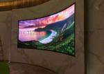 1000 Nits P3 SMD Indoor Advertising LED Display Signs Soft Flexible 360 Degree