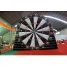 Buy cheap 0.9mm PVC Inflatable Sports Games / Football Dartboard Customized Size Accepted from wholesalers