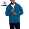 Buy cheap High Quality Moletons Pastel 50% Cotton Cut And Sew Zip Up Drawstring Men's Hoodies Sweatshirts from wholesalers