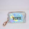 Buy cheap Wholesale 4 Colors Pink Shiny PU Leather Cosmetic Wristlet Bag from wholesalers