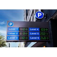 Buy cheap Outdoor P10 Parking LED Display EN12966 Car Counting Systems product