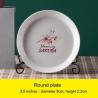 Buy cheap Japanese Cherry Blossom White Round Rectangle Square Baking Dessert Bowl Restaurant Ceramic Dinner Plate And Mug from wholesalers