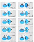 Low Noise Rubber Roller Wheel For Veneer Auto Wrapping Machine