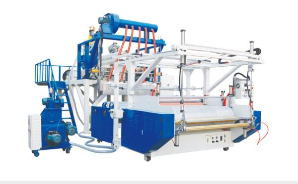 Buy cheap Plastic Stretch Film Machine Biodegradable Stretch Film Plant 3 Or 5 Layers from wholesalers
