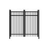 Buy cheap House Gates Design Garden Black Iron Fence Panels , Outdoor Metal Fence from wholesalers
