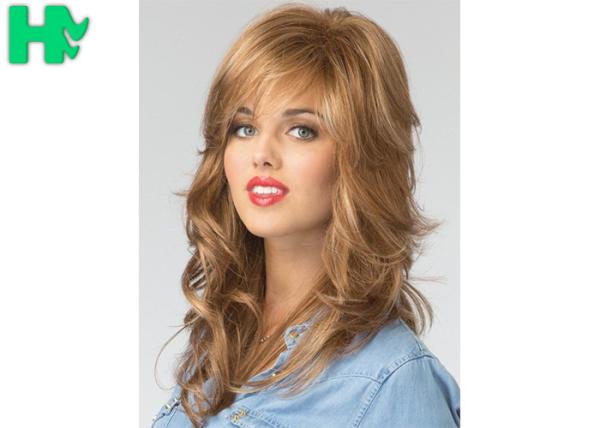 Buy cheap European Hair Wig Synthetic Full Head Glueless Long Heat Resistant Hair Wigs from wholesalers