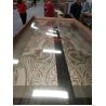 Buy cheap Stainless Steel Etched Finish Gold Decorative Elevator Door Cabin Sheets Manufacturers from wholesalers