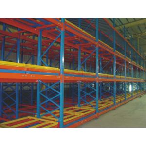 Wholesale Warehouse Push Back Pallet Racking Industrial Storage Racking Systems from china suppliers