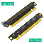 90 Degree Reverse PCI-E Riser Card 16X 3.0 Male To Female For 1U Server