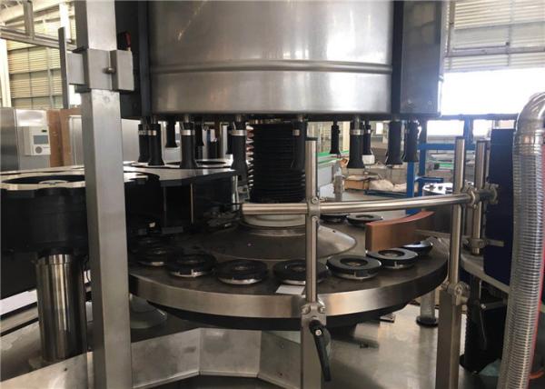 Buy cheap 380V Automatic Beer Bottle Cold Glue Labeling Machine 3000KGS Bottle Labeling Equipment from wholesalers