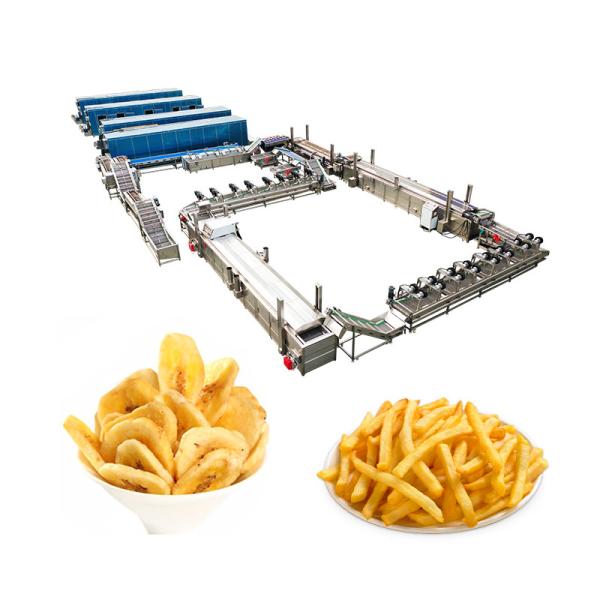 Buy cheap 380v Semi-Automatic Plantain Chips Production Line for Washing Fruits Vegetables from wholesalers