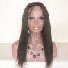 Buy cheap Yaki style 130% density full lace wig/ lace front wig remy human hair from wholesalers