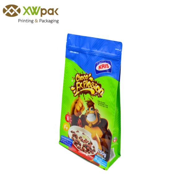 Buy cheap Side Gusset Square Flat Bottom Bag Aluminium Foil Food Grade Plastic k from wholesalers