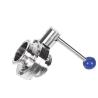 Buy cheap 1"-6" Port Size Stainless Steel Tri Clamp Ferrule Butterfly Valve for Sanitary Needs from wholesalers