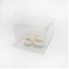 Buy cheap Magnetic Thickened Transparent Shoe Box , Side Open Door Stackable Shoe Bin from wholesalers