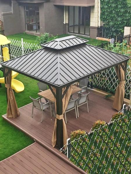 Buy cheap Clear Roof Aluminum Alloy Hardtop Gazebos Redefining Outdoor Living Spaces from wholesalers