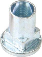 Wholesale M6 M8 Yellow Zinc Or White Zinc  Plated Square Neck Rivet Nut For Screw Bolt Connection from china suppliers