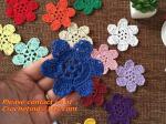 Lace Collar Applique Neckline Lace Crochet Flower Motif Patchwork Sewing Access