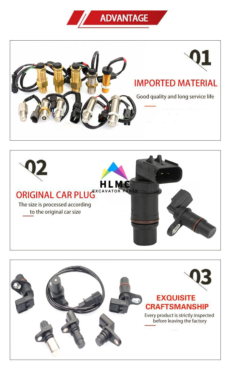 NEW E320D 330C E336D C9 Timing Speed Sensor 245-4630 Crankshaft Position Switch Sensor 109-7194 109-7195