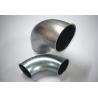 Buy cheap Galvanized Steel Dust Extraction Pipe 90 Degree Pressed Bends For Ventilation System from wholesalers