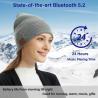 Buy cheap Wireless Bluetooth Beanie Hat Rechargable 250mah with 16hours Music time Phone callings from wholesalers
