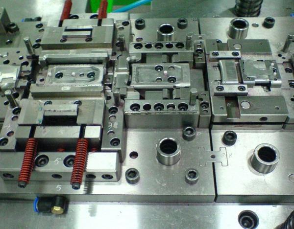 Buy cheap Custom sheet metal stamping dies for precision electronic parts , stamping material SECC from wholesalers