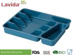 Heat Resistance Bamboo Flatware Tray Light Weight Disposable Contemporary Style