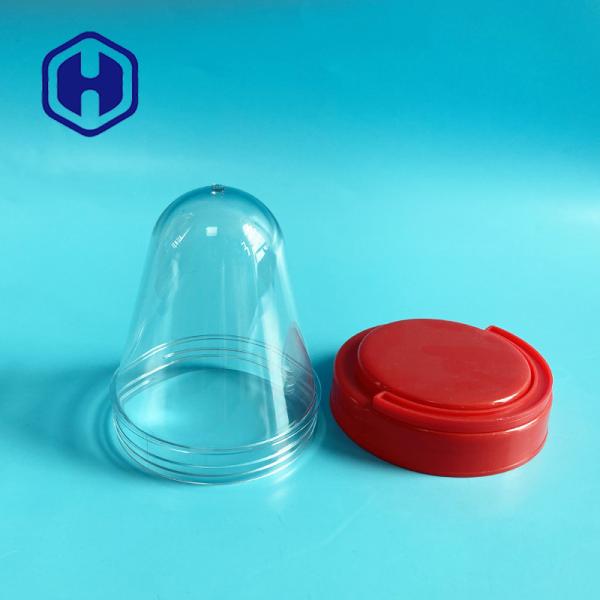 Buy cheap 900ml 1000ml Neck 85mm PET Food Jar Plastic Preform With Handle Lid from wholesalers