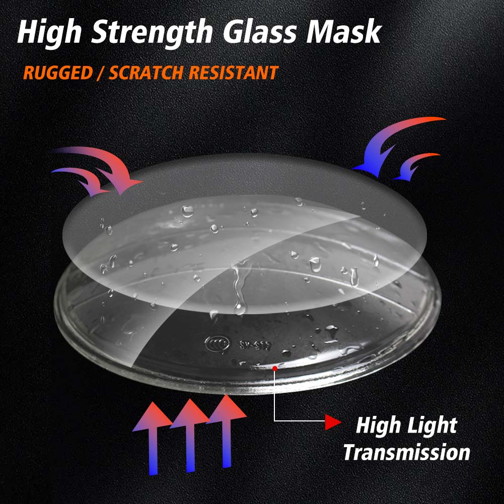 YAYE GN125 2 In 1IP67 High Brightness Round Motorcycle Headlight with DRL Turn Signal