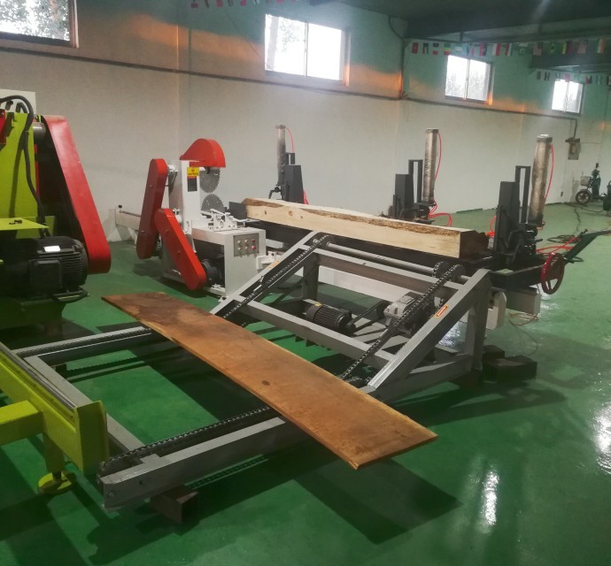 40cm Dia Circular Saw Sawmill Sliding Circular Saw Table For Softwood