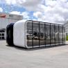 Buy cheap 8M Box Hotel Luxury Glamping Tent Glass House Resort For Outdoor Shop from wholesalers