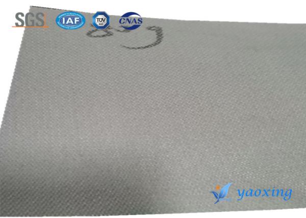 Buy cheap Silicone Rubber Fireproof Fiberglass Fabric Flame Retardant Gray from wholesalers
