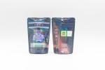 Child Proof Matte Finished 3.5G Weed Mylar Bags Smell Proof Stand Up Zipper