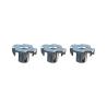 Buy cheap Wood Furniture M6 Four Claw Iron Plated T Nuts Environmental Protection Blue Zinc from wholesalers