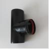 Buy cheap Stability Pellet Stove Exhaust Pipe Equal Tee 90 Degree Without Inspection from wholesalers