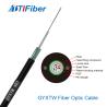 Buy cheap GYXTW PE Sheath Steel wire Fiber Optic Armored Cable Central Loose Tube from wholesalers