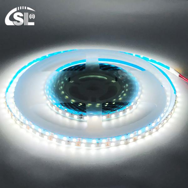 DC12V 24V SMD2835 Electroplate PCB 120Ds 5mm Ra 80 6500K LED Light Strip for