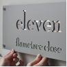 Buy cheap Address Stainless Steel Door Number Sign Laser Cut Garden Metal Ornaments from wholesalers