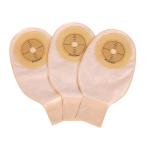 Ostomy Bag Open Pouch Clamp Closure Drainable 15-60mm Beige