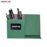 Buy cheap Multipurpose Leather Pencil Holder Desk Wireless Charging LED Custom Logo PU Leather Pen Holder from wholesalers