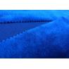 Buy cheap 200GSM Soft 100% Polyester Velvet Fabric For Home Textile Royal Blue Color from wholesalers