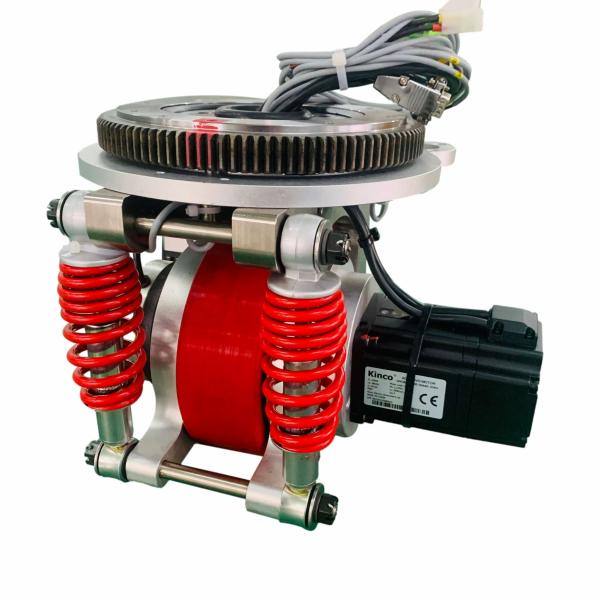 Buy cheap 750w Shock Absorbing Brushless Motor Robot Drive Wheels AGV Steerable Traction Wheels from wholesalers