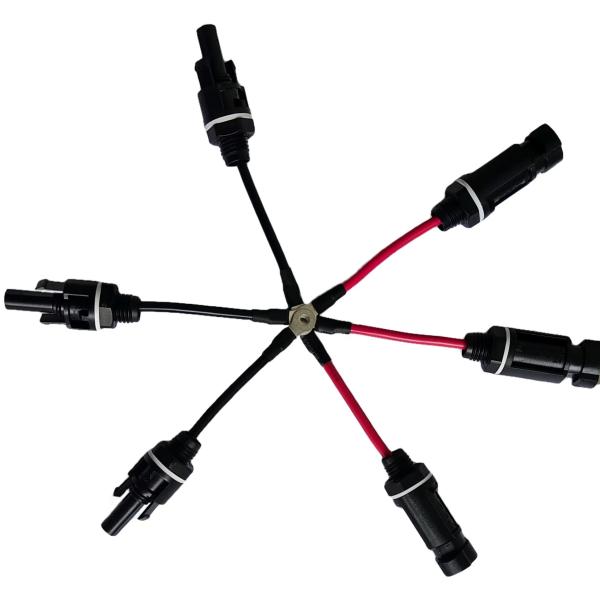 Buy cheap Waterproof And Environmental Protection PV Cable Harness 75mm MC4 Connector from wholesalers