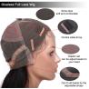 Buy cheap Yaki Kinky Straight Full Lace Wigs Human Hair No Chemical No Tangle from wholesalers