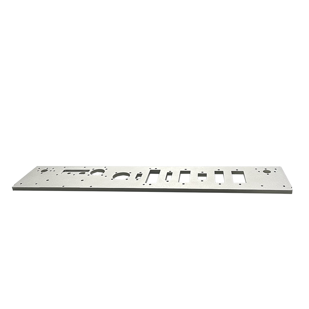 Online Custom Aluminum Sheet Metal Fabrication Panel Anode Sandblasting Stamping Motor Spare Parts