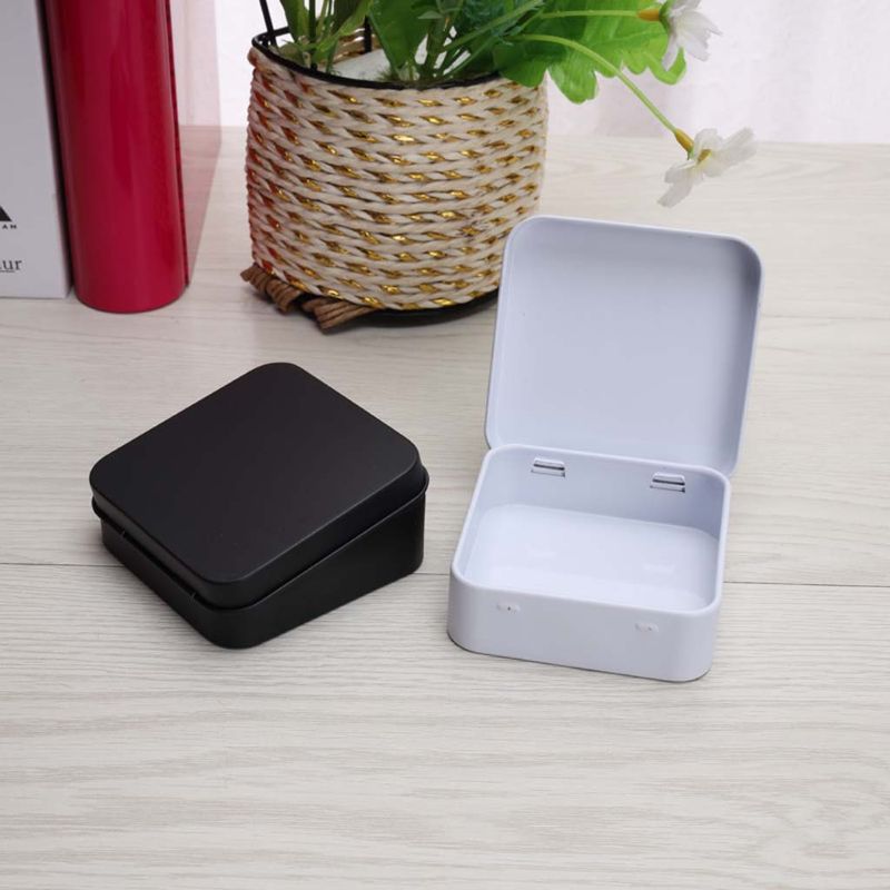 Rectangular Chocolate Printed Tin Boxes Multipurpose Recyclable